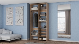 Стеллаж для одежды Мирта 79 BMS