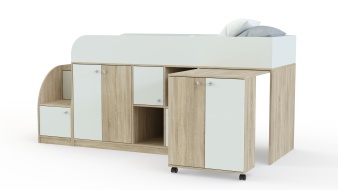 Кровать-чердак Астра мини BMS