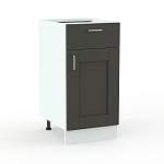 Шкаф нижний с 1-ой дверцей и ящиком Лофт BMS - Фото 3