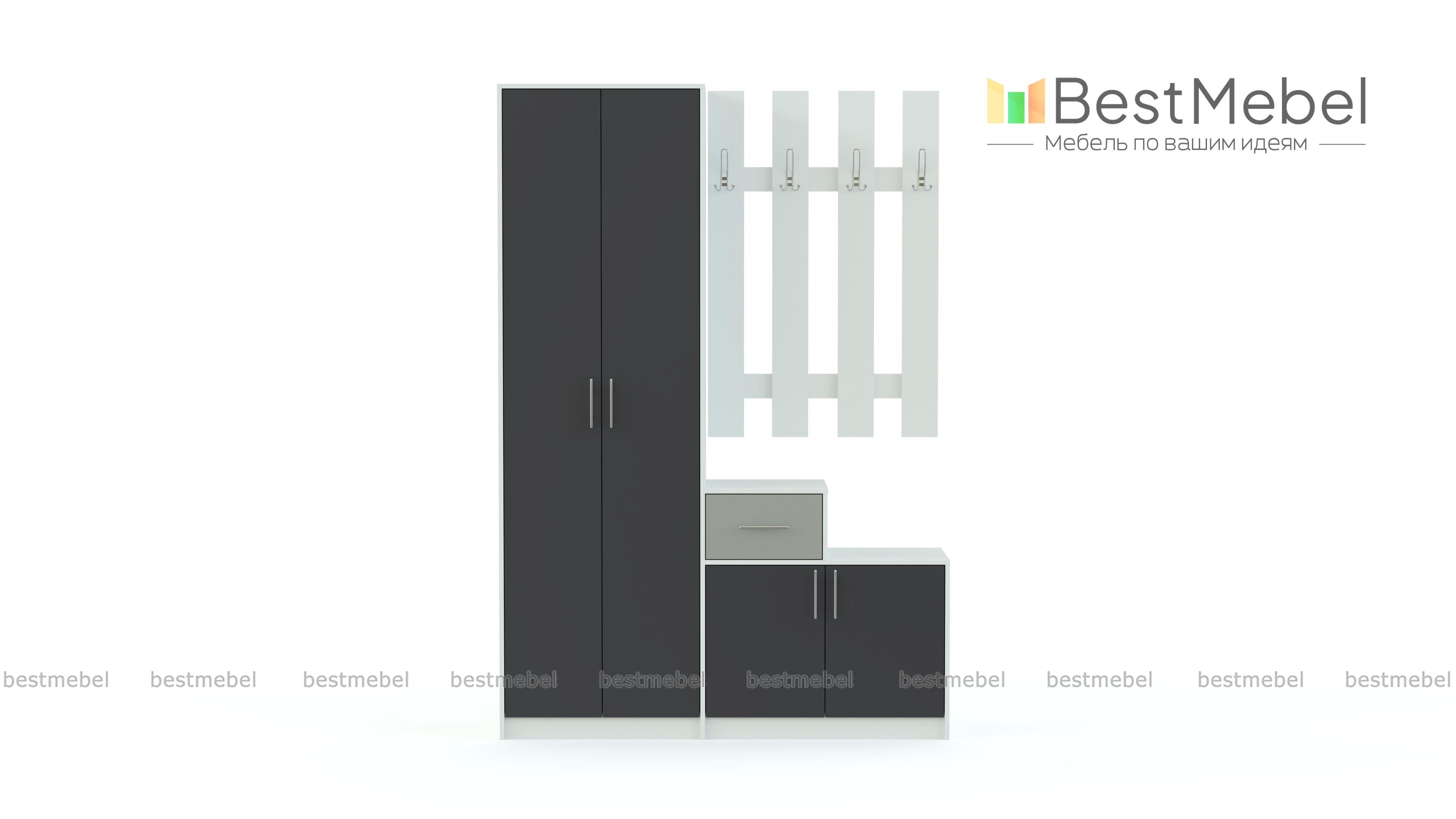 Прихожая Идеал 29 BMS - Фото