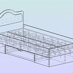 Чертеж Кровать Полло 19 BMS