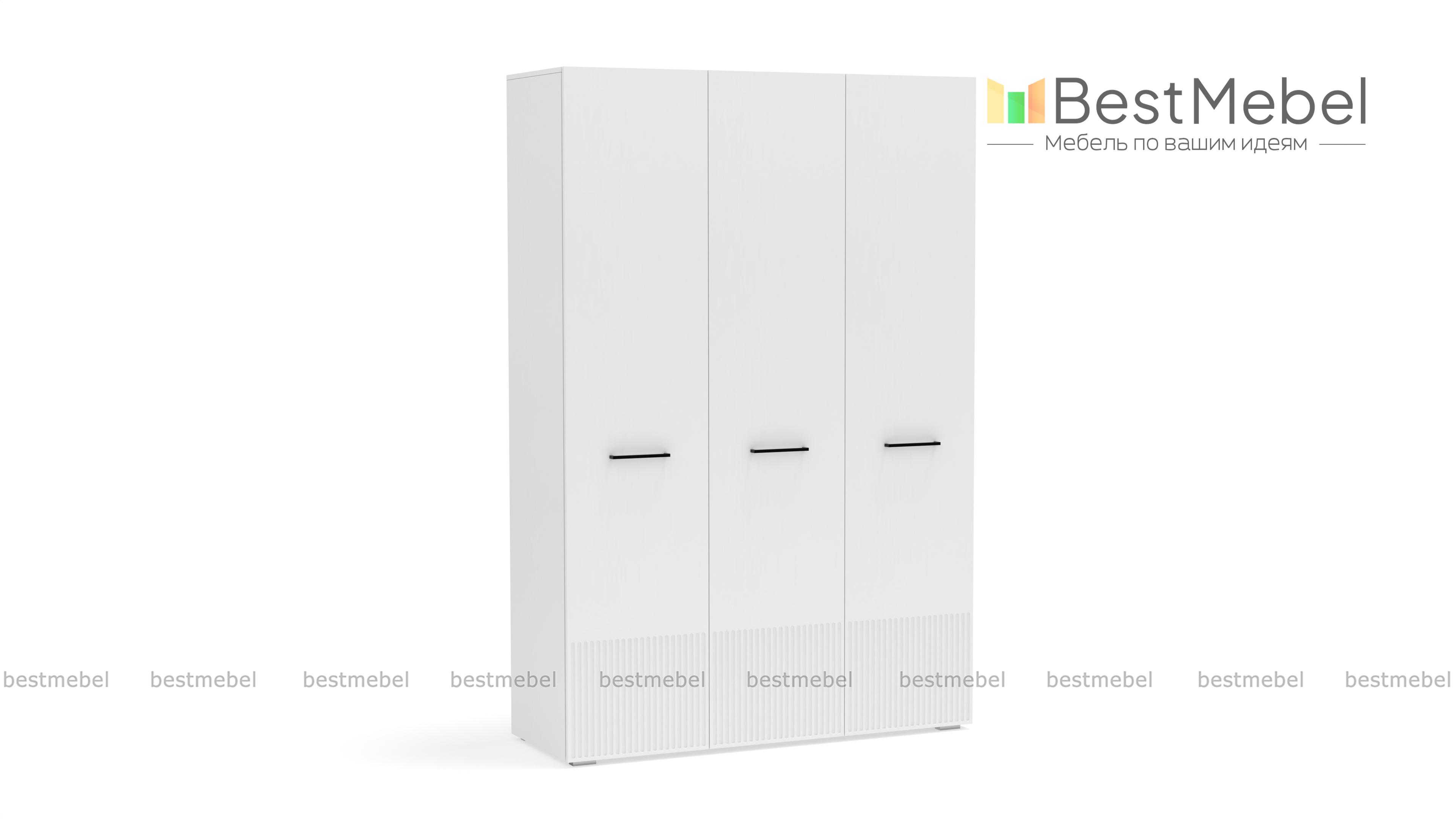 Шкаф распашной Декарт 3 BMS - Фото