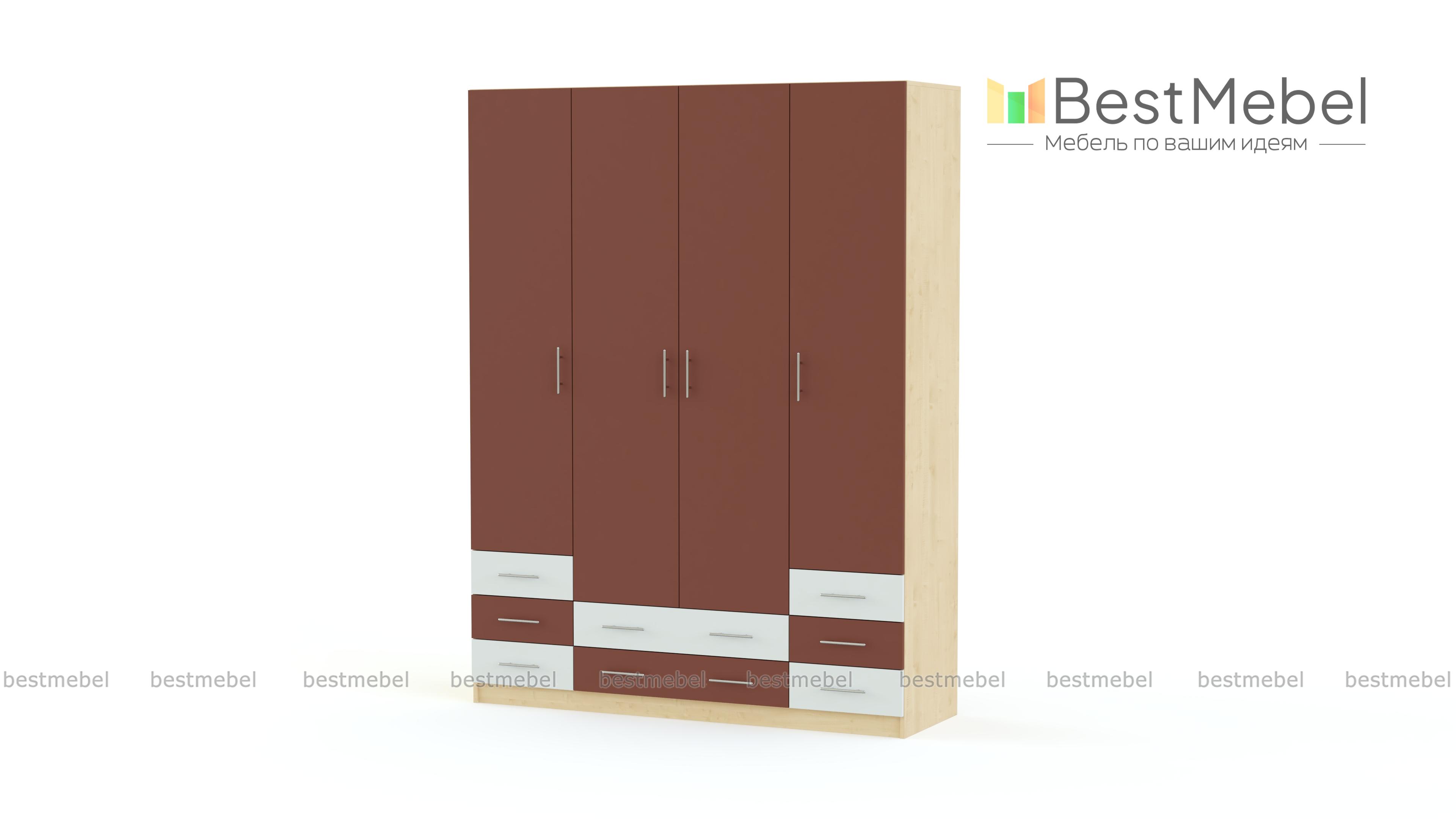 Распашной шкаф Гамма 18 BMS - Фото