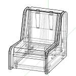 Кресло-кровать Ардеон-2 BMS(Аккордеон)