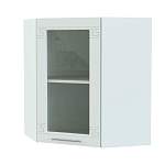 Шкаф навесной угловой со стеклом 590 Греция BMS - Фото 3