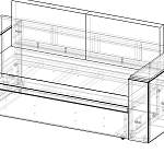 Диван Кристи А 5 BMS(Нераскладной)