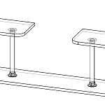 Чертеж Полка Дамбо 2 BMS