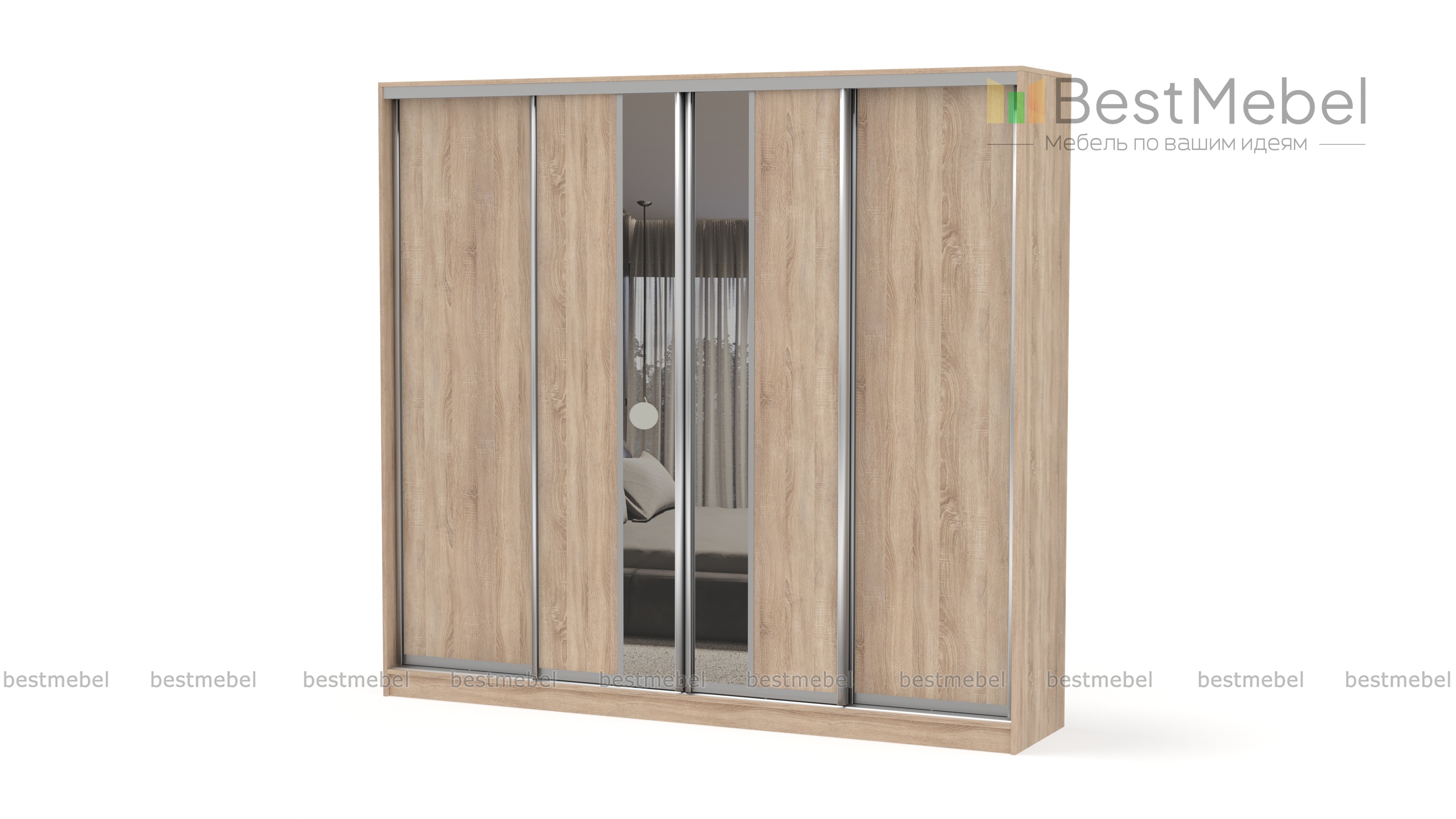 Шкаф-купе Композиция-9 BMS