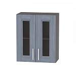 Шкаф верхний с 2-мя остекленными дверцами Сканди BMS - Фото 10