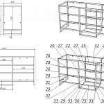 Чертеж Комод Николь 12 BMS