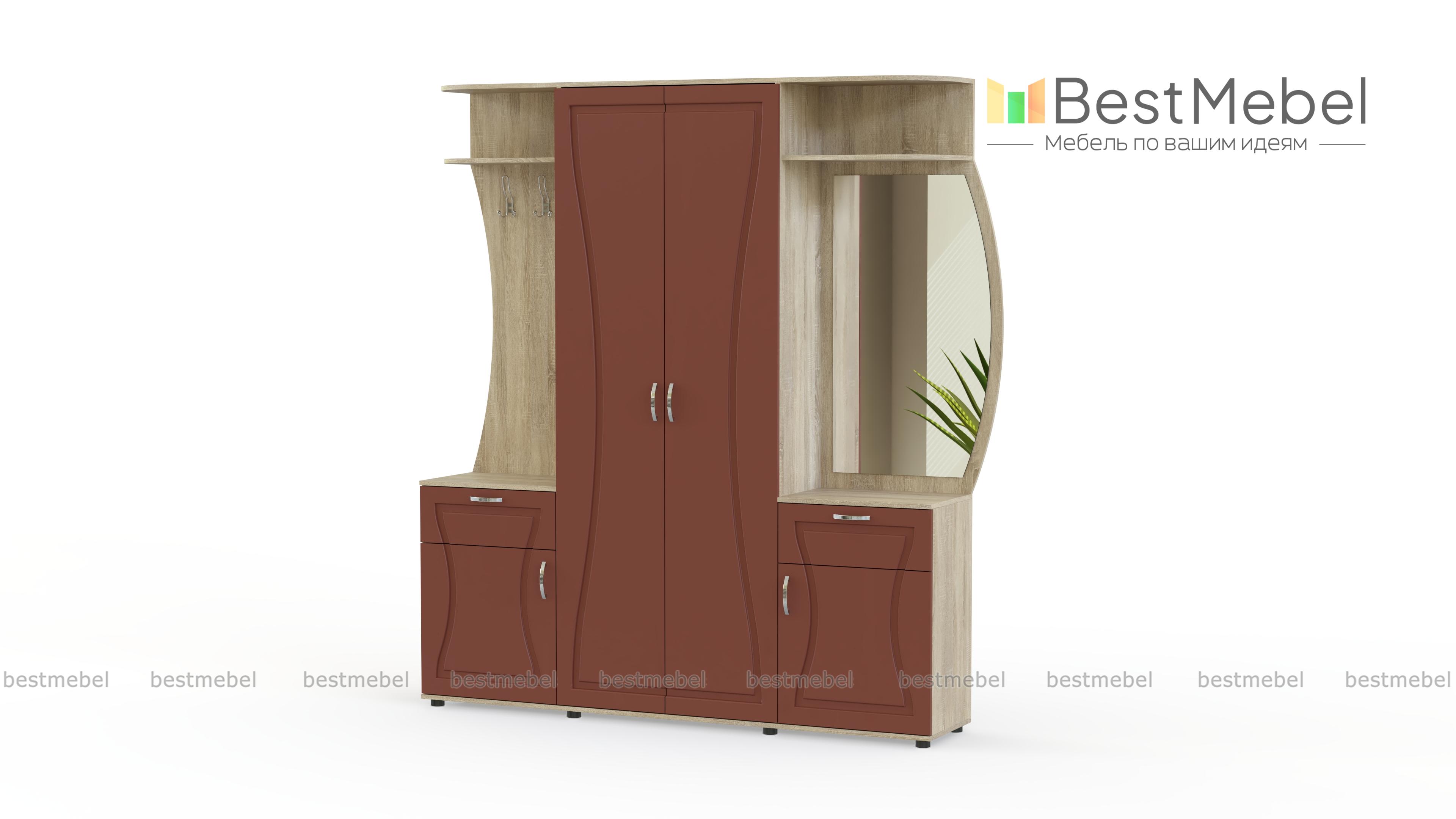 Прихожая Бриз МДФ BMS - Фото