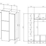 Схема сборки Стенка для гостиной Бертина 9 BMS