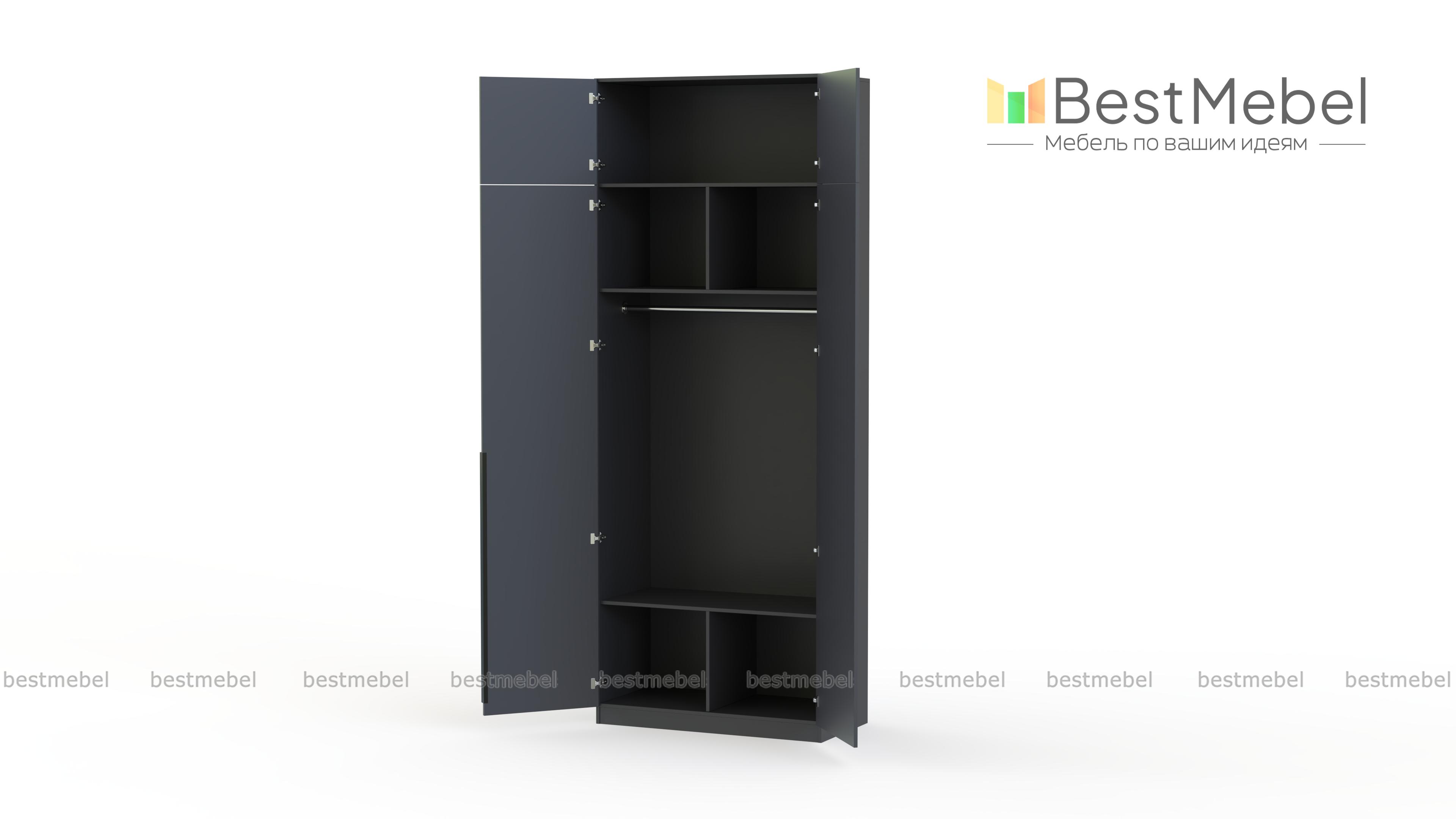 Шкаф распашной Ализе 11 BMS - Фото