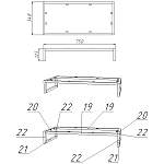Схема сборки Тумба Мелисса 18 BMS