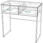 Схема сборки Стол туалетный Яна 9 BMS