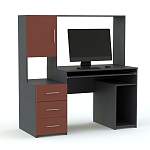 Компьютерный стол Марти глянец 9 BMS - Фото 3