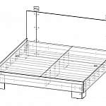 Схема сборки Кровать Vera HM BMS