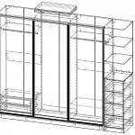 Схема сборки Шкаф-купе Дональд 7 BMS