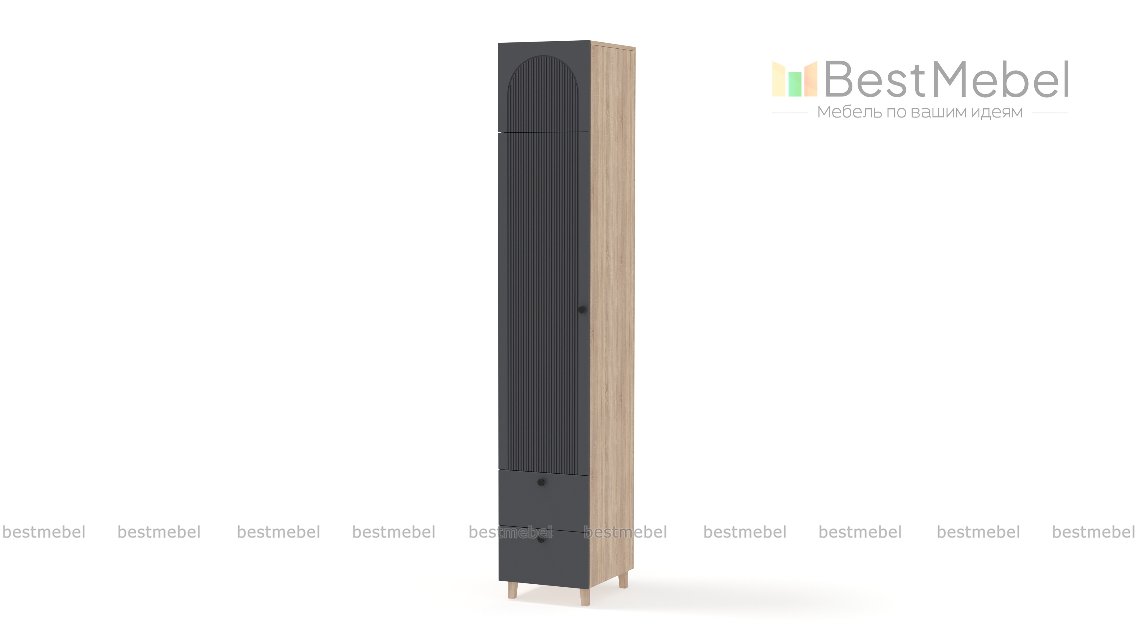 Шкаф-пенал Рене 14 BMS