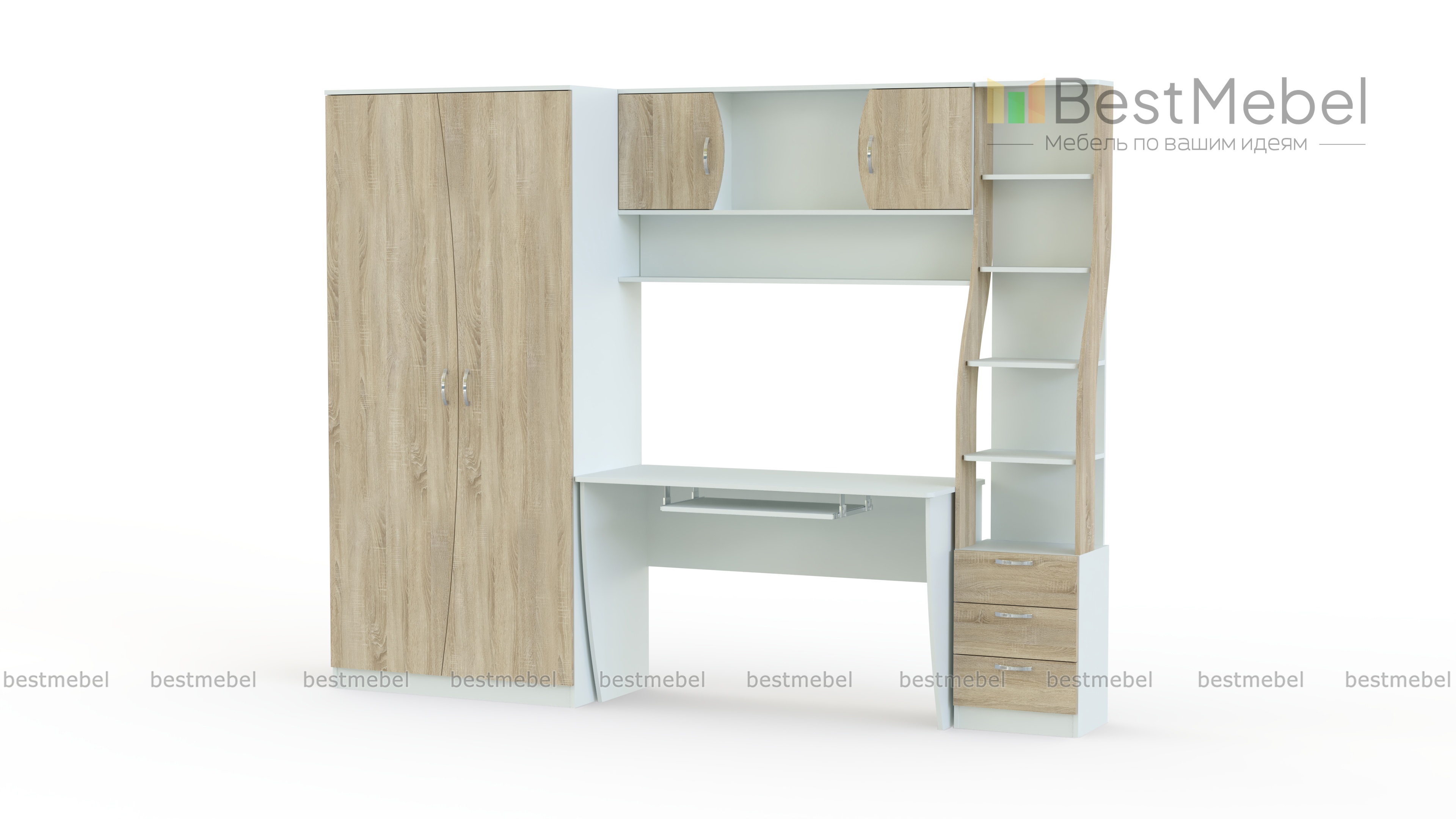 Детская стенка Ника № 52 BMS