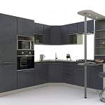 Кухня со стойкой Лина 2 BMS - Фото 2