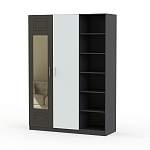 Шкаф с зеркалом Анастасия 4 BMS - Фото 1