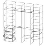 Стеллаж для одежды Мирта 18 BMS
