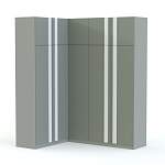 Угловой шкаф 15 Глянец BMS - Фото 1