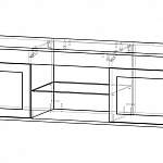 Схема сборки Тумба под ТВ Vegas V15 BMS