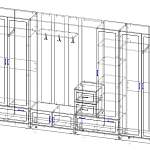 Схема сборки Прихожая Велла-4М BMS