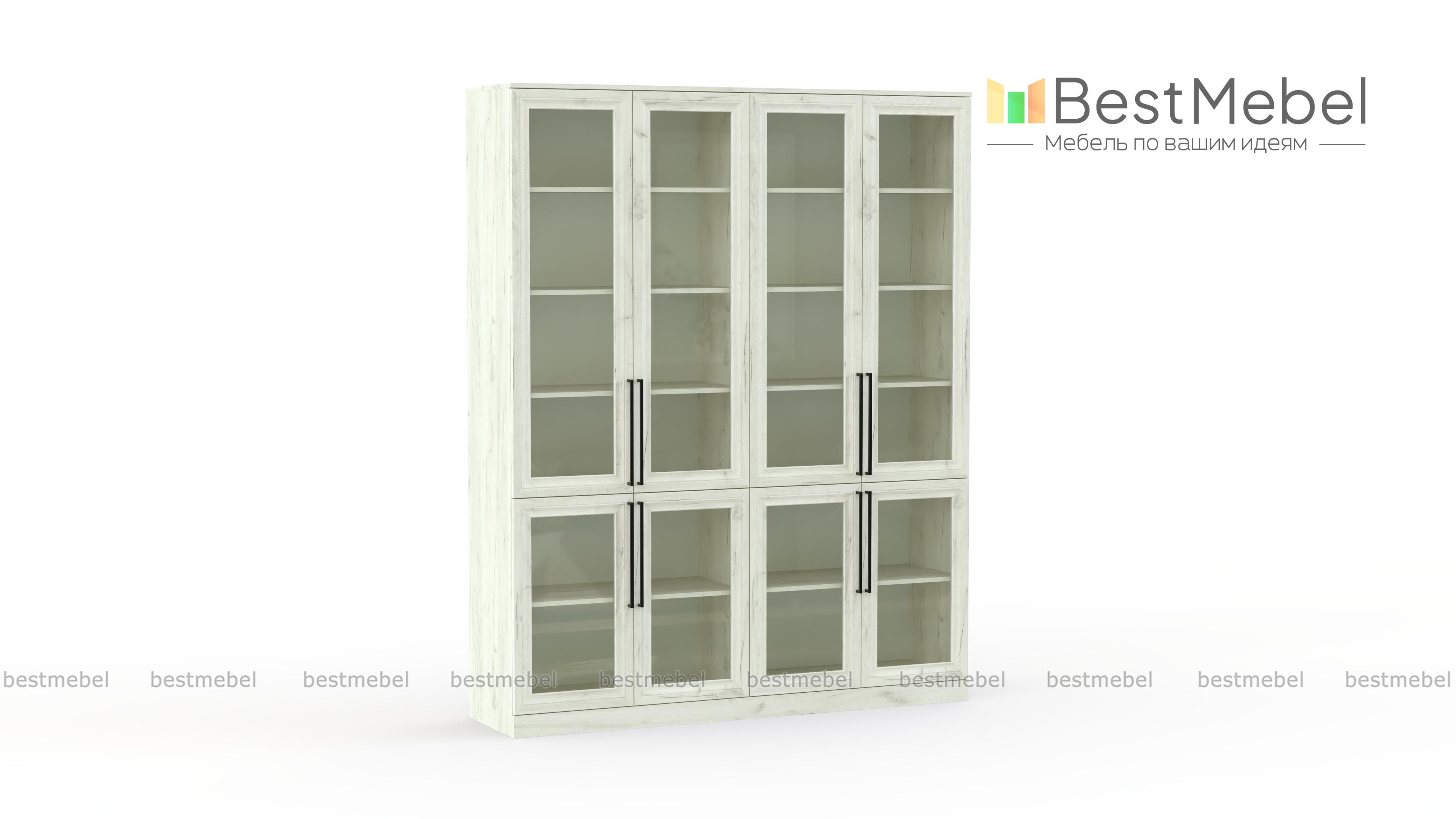 Шкаф книжный Рим 3 BMS - Фото